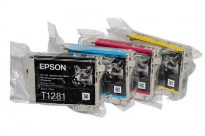 Original Epson T1281 / T1282 / T1283 / T1284 siyohli kartriji 1