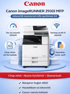 Монохромное лазерное МФУ Canon imageRUNNER 2930i 1