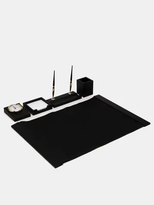 Stol usti to‘plami "Bestar" 6 ta 6105 Black (kora) Original !!! 1