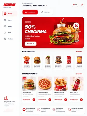 Система онлайн-заказов и доставки для кафе 1
