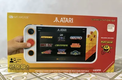 ATARI GameStation Go. ORIGINAL 200+ Video Games | JEUX VIDEO 1
