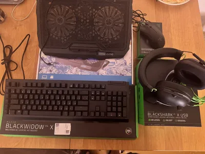 Razer o‘yin periferiyasi to‘plami sotiladi (klaviatura, sichqoncha, quloqchin) 1