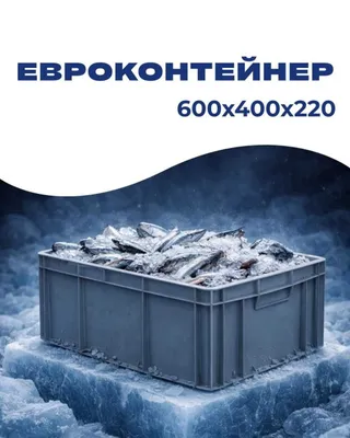 Евроконтейнер 600х400х220 мм 1