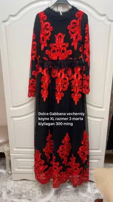 Dolce Gabbanadan vecherniy koylak xl razmer