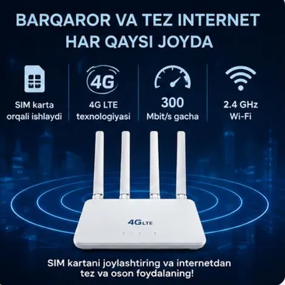 Wi-Fi-роутер 5G с SIM-картой 1