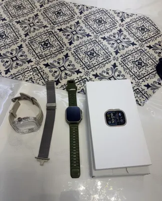 Apple watch ultra 2 titanium. 500$ 1
