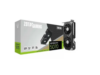 | ZOTAC GeForce RTX 5070 Twin Edge 12GB videokartasi 1