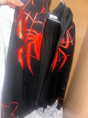 Zip hoodie spider man 1