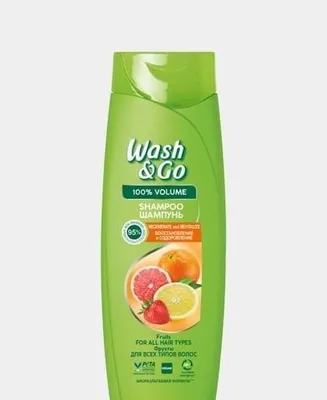 Шампунь Wash&Go, 360 мл 1