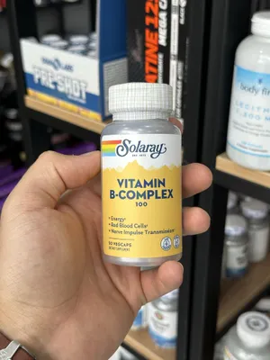 Solaray Vitamin B-complex 100 mg 50 капсул 1