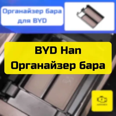 Органайзер бара для BYD Han от «Autocheck.Shop» 1