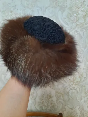 меховая шапка женская 1