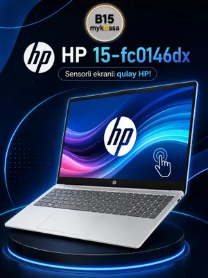 HP 15-fc0146dx — Sensorli ekran • Dastavka • New