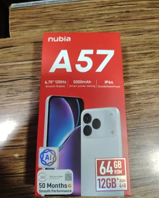 Nubia A57 4 / 64, коробка вскрыта