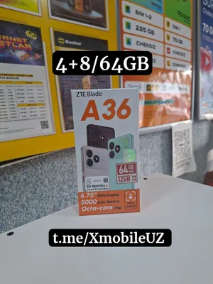ZTE A36 4+8/64GB