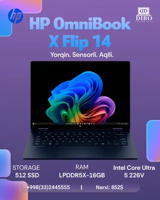 HP OmniBook X Flip 14 | Intel Core Ultra 5