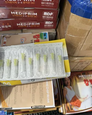 Косметологические иглы 30Gx4mm и 30Gx13mm, корейский продукт 1