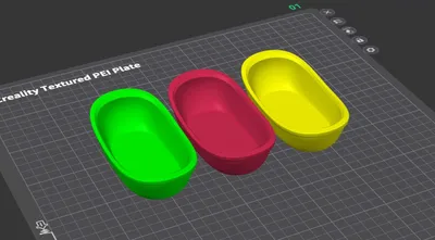Ванночки для кукол (3D-печать) — любой размер и цвет 1
