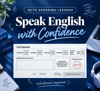 IELTS SPEAKING — individual onlayn mashg‘ulotlar 1
