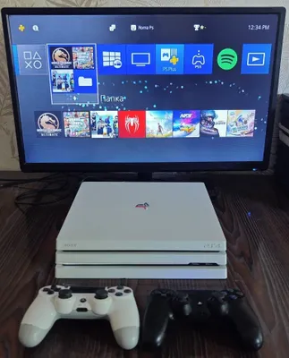 Ps4 PRO 1TB 4K UHD 3-reviziya официальный версия с играми