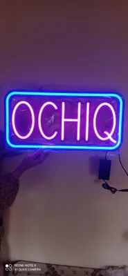 Tablichka Ochiq neoniviy arzon narxlarda кириш Чикиш выход