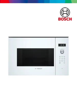 Серия 6 встроенная микроволновая печь 60 x 38 cm Белый Bosch BFL524MW0
