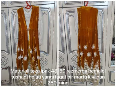 Toza ipak matoli ansanbil koʻylak