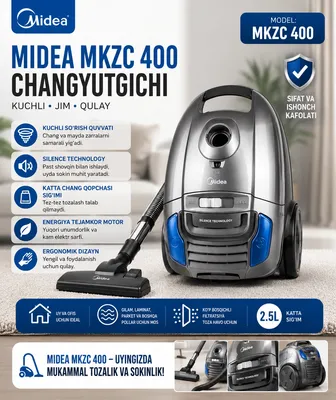 Midea MKZC 400 changyutgichi pilisos