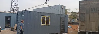 Контейнер-магазин, общежитие 1