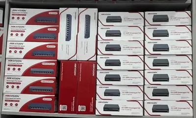 Коммутаторы Hikvision PoE Switch в широком ассортименте 1