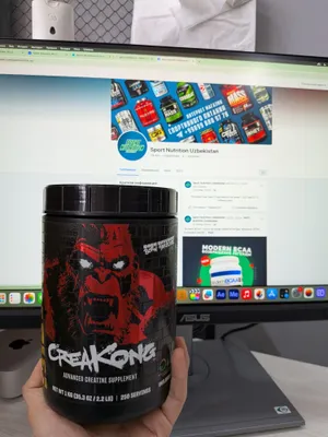 Creakong 1 kg | Ilg‘or kreatin qo‘shimchasi | 250 porsiya Creakong
