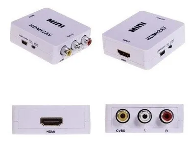 Yetkazib berish! Oʻzbekiston boʻylab HDMI>AV adapter/konvertor (5 v quvvat bilan) 1