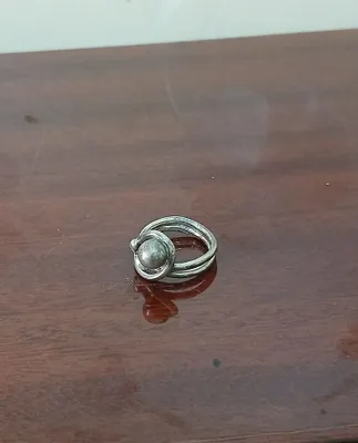 Винтажное кольцо серебрянное 1