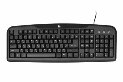 } 2E KS101 USB Black klaviaturasi 1