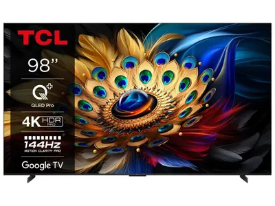 98" Телевизор TCL 98C655 4K UHD Google TV Smart (2024) 1