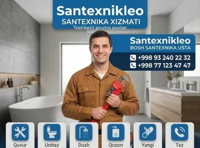 Услуги сантехника 24/7