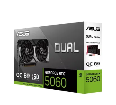 RTX 5060 8gb asus dual fan