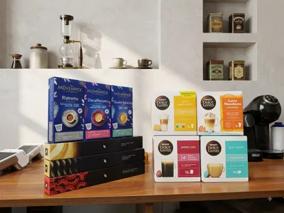 Nespresso va Dolce Gusto Nescafé kapsulali qahvasi. 1