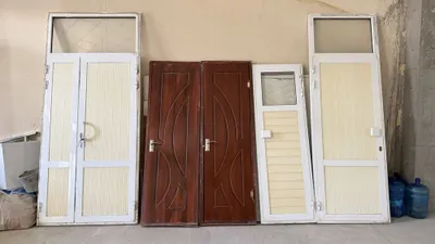 Продаются б/у двери Akfa и МДФ 1