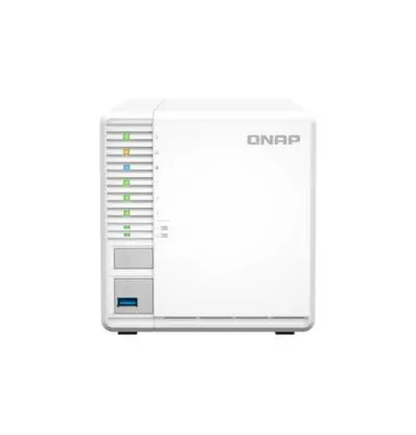 QNAP TS-364-4G 3-Bay 2.0GHz 4GB tarmoq RAID-saqlash qurilmasi 1