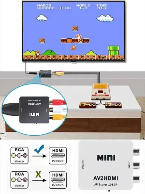 AV to HDMI 720P 1080P 1