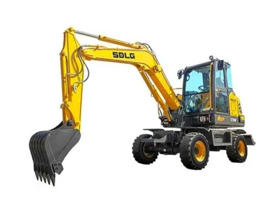 G‘ildirakli ekskavator SDLG E765F — 0,21 kub. m