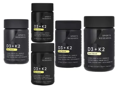 Sports Research D3 K2 D3 + K2 vitaminlari 1