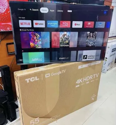 TCL 55 Smart TV televizorlari, ombordan super chegirma, yetkazib berish mavjud