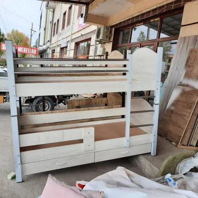 Детская двухъярусная кровать с цеха 1