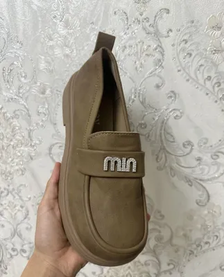 Женские лоферы бренда Miu Miu, размеры с 36 по 40 1