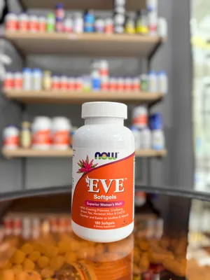 Now Eve ayollar uchun multivitamini, 180 ta yumshoq kapsula