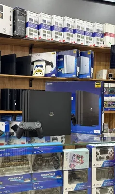PS4 Pro 1 ТБ, новая, с коробкой и документами, 22 топовые игры в комплекте 1