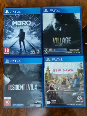 PS4 диски новые, для PS4 и PS5 1