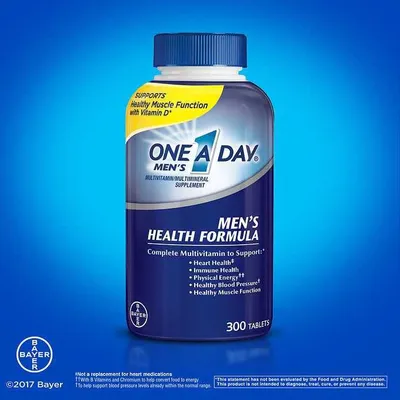 Amerikadan One A Day Men's erkaklar vitaminlari 1
